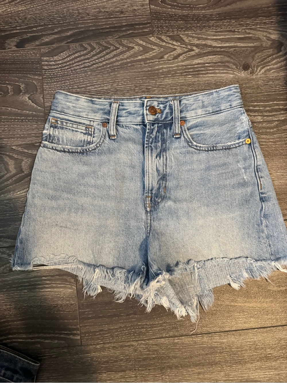 Madewell denim shorts the curvy perfect vintage size 25